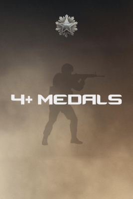 4+ Medals | CS:GO 2 Prime - CS : GO 