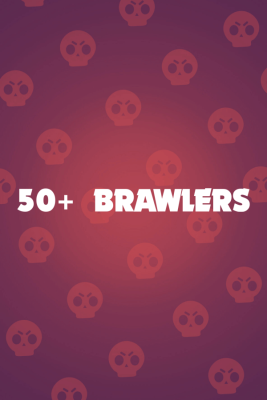 50+ Brawlers | Full Access - Brawl Stars