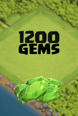 Clash Of Clans | 1200 GEMS - Clash Of Clans
