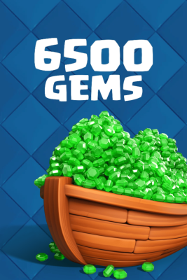 Clash Royale | 6500 GEMS - Clash Royale